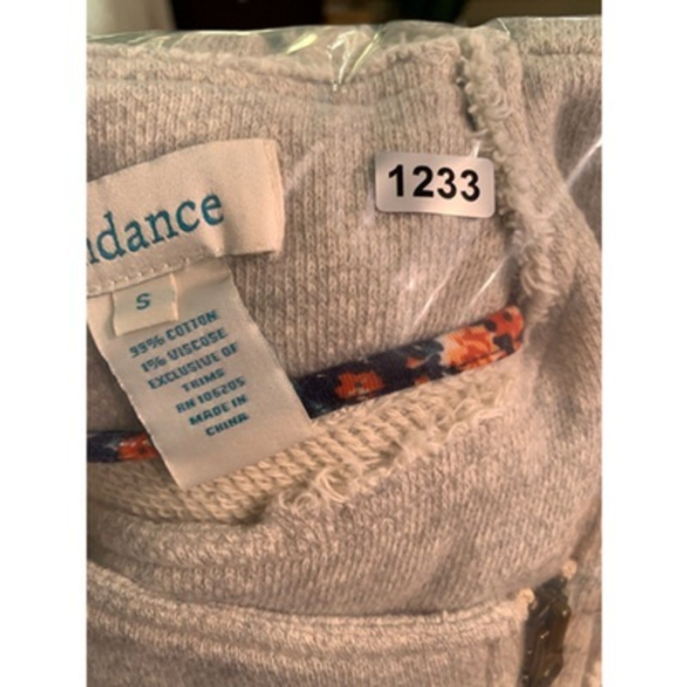 Sundance Womens‎ Ruffled Joy Jacket Sz S Gray Cotton Boho Moto Feminine Edgy - Picture 14 of 14